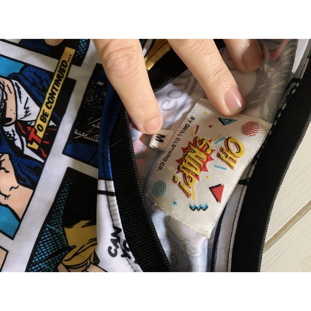 OH SNAP by Drill Clothing Co Pop Art Comic All Over Print T-Shirt Unisex M - Picture 2 of 11